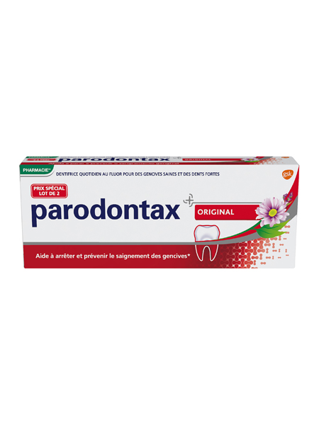 image Parodontax Original  Lot de 2 tubes de 75 ml 